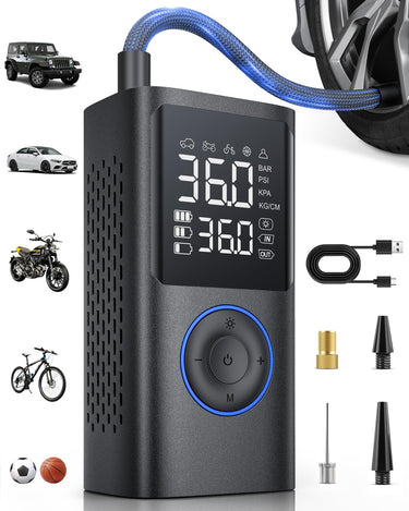 Tire Inflator Portable Air Compressor